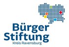 Das Logo der Bürgerstiftung zeigt den Landkreis Ravensburg in Punkten